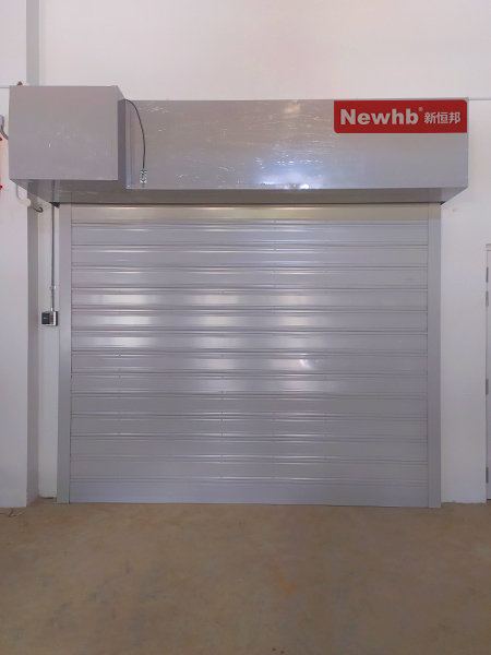 EN欧标钢质防火隔热2H卷帘门 钢质隔热防火卷帘门