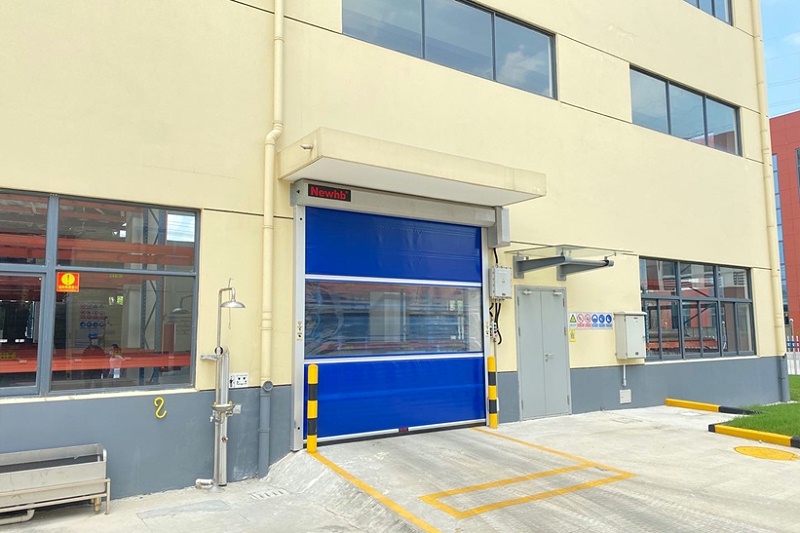 快速感应PVC卷帘门