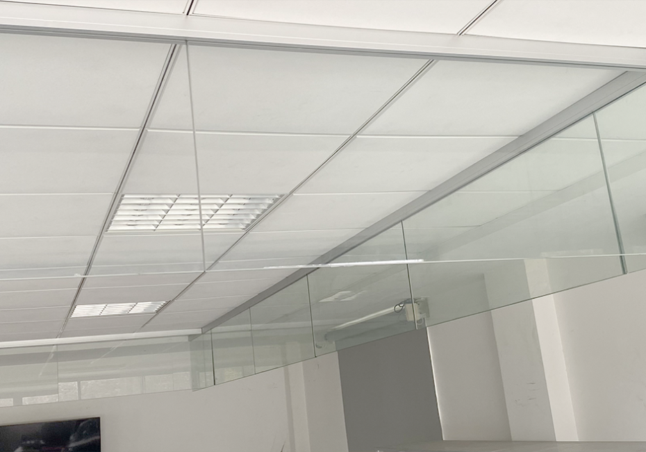 固定玻璃挡烟垂壁(半框) 固定玻璃挡烟垂壁(半框)