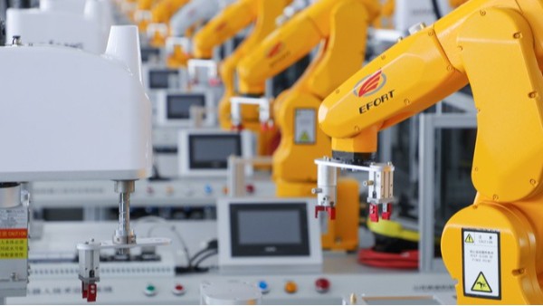 机械手臂车间防护门