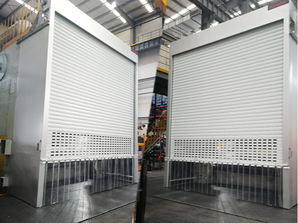 铝合金卷帘门走进摩缇马帝汽车科技有限公司