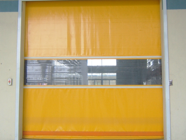 软质快速卷帘门走进萨巴夫家用电器部件(昆山)有限公司