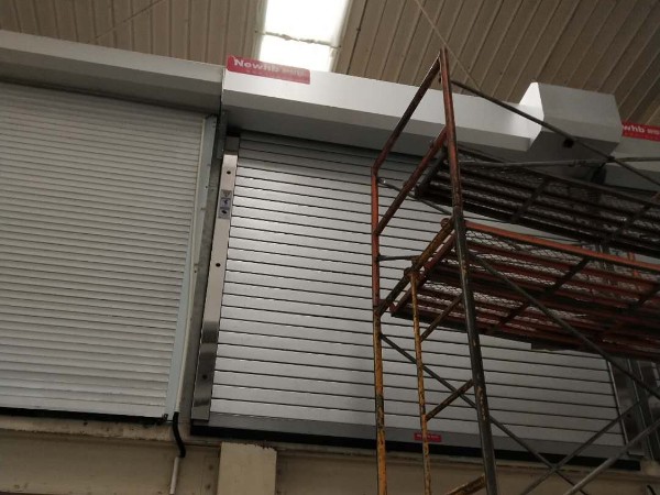 钢质复合型防火卷帘门走进无锡必达福